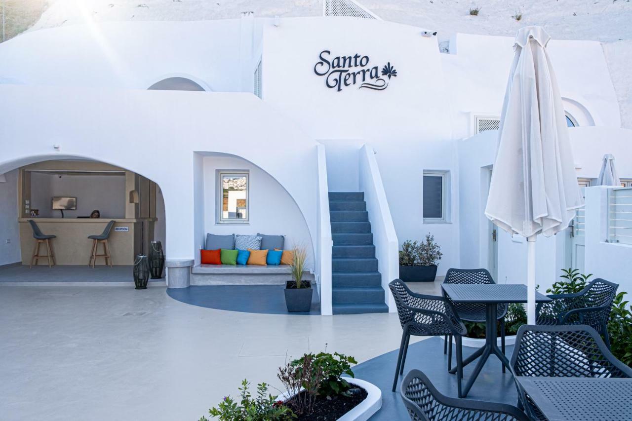 Santoterra Antigua Suites Karterados  Esterno foto